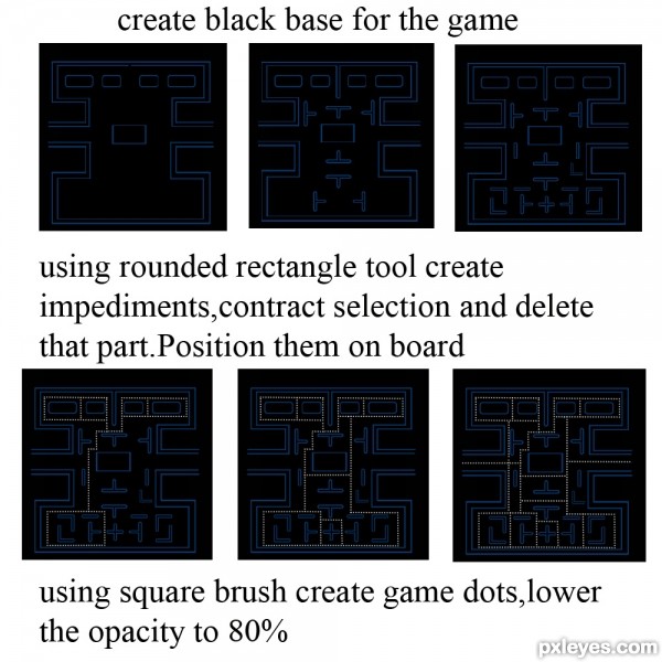 Creation of Pac-Man: Step 2